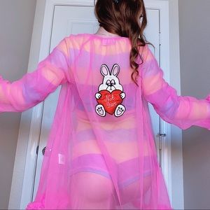 Not Here Babydoll Robe